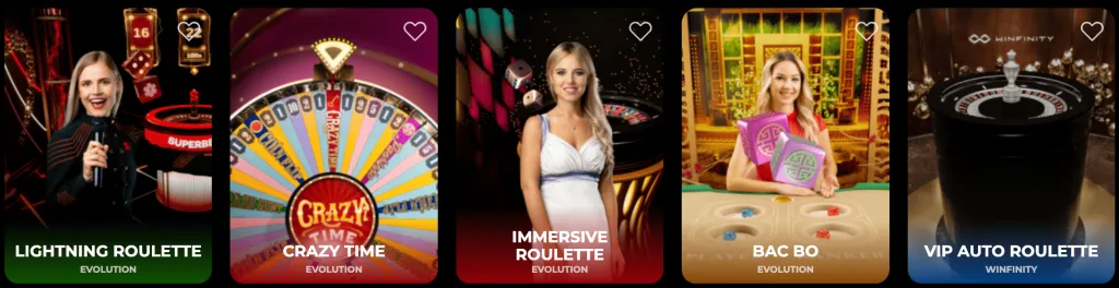 Live Casino Nyxbets