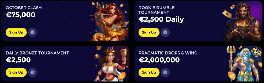 Promoties en bonussen bij NyxBets Casino